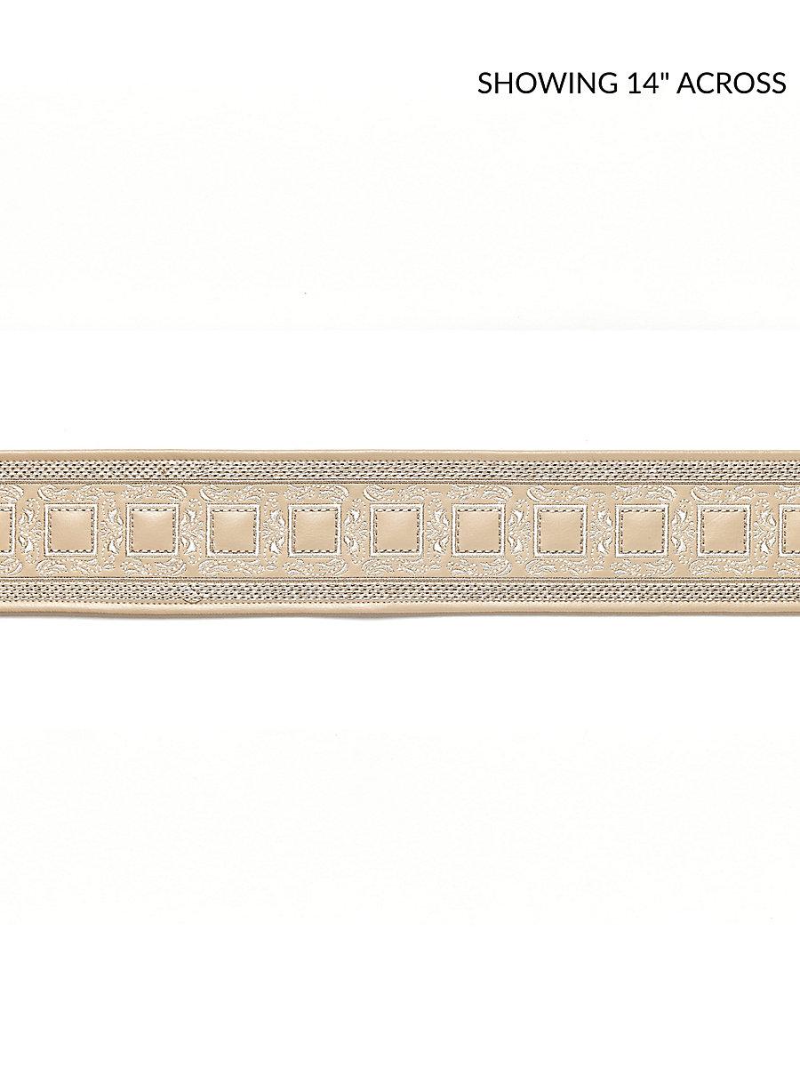 Scalamandre Archduke Embroidered Tape Camel Trim