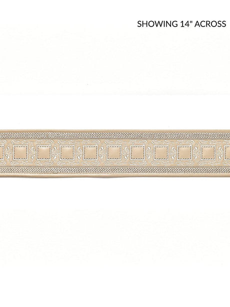 Scalamandre Archduke Embroidered Tape Camel Trim