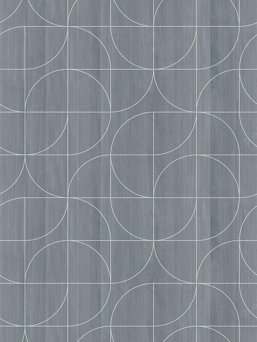 Scalamandre Vibrato Silver Sky Wallpaper