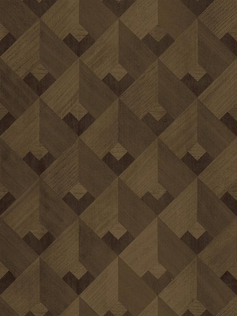 Scalamandre Stanza Driftwood Wallpaper