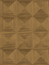 Scalamandre Ballad Hickory Wallpaper