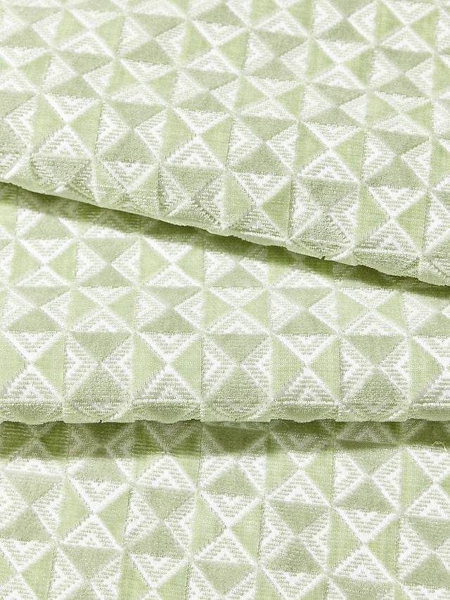 Scalamandre Parlor Velvet Pistachio Fabric