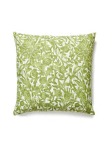 Scalamandre Bali Floral Outdoor 22 X 22 - Palm Decorative Pillow
