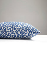 Scalamandre Backyard Bengal Outdoor 22 X 22 - Cobalt Decorative Pillow