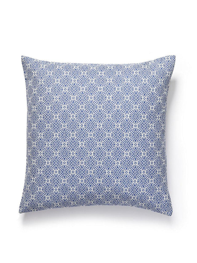 Scalamandre Cape May Outdoor 22 X 22 - Ocean Decorative Pillow