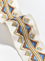 Scalamandre Flamme Embroidered Tape Autumn Trim