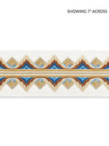 Scalamandre Flamme Embroidered Tape Autumn Trim