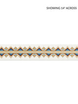 Scalamandre Flamme Embroidered Tape Autumn Trim