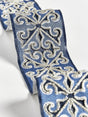 Scalamandre Saxony Embellished Tape Midnight Trim