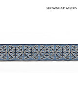Scalamandre Saxony Embellished Tape Midnight Trim