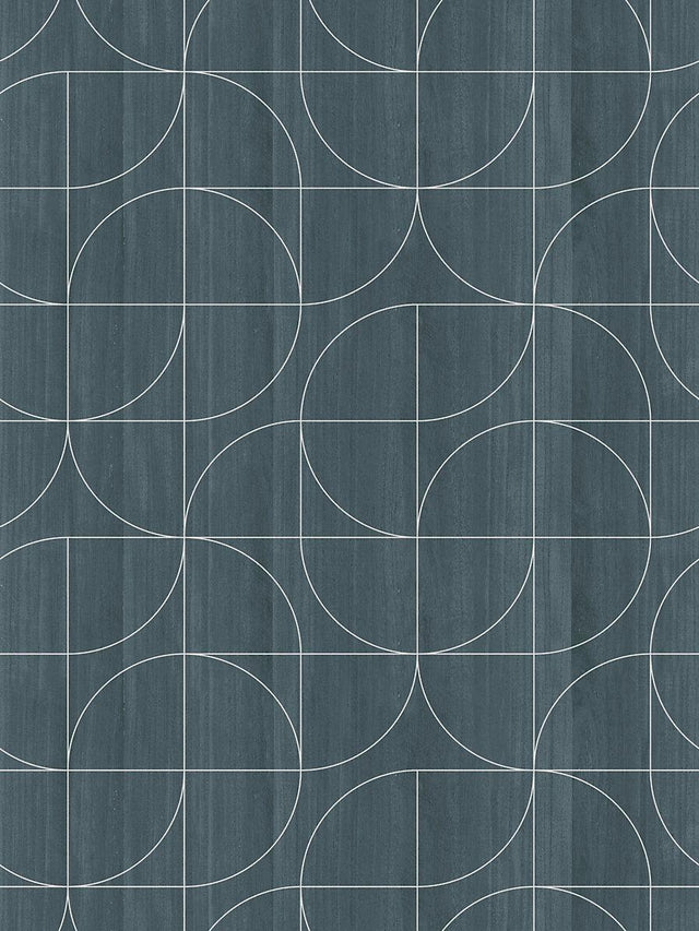 Scalamandre Vibrato Lagoon Wallpaper