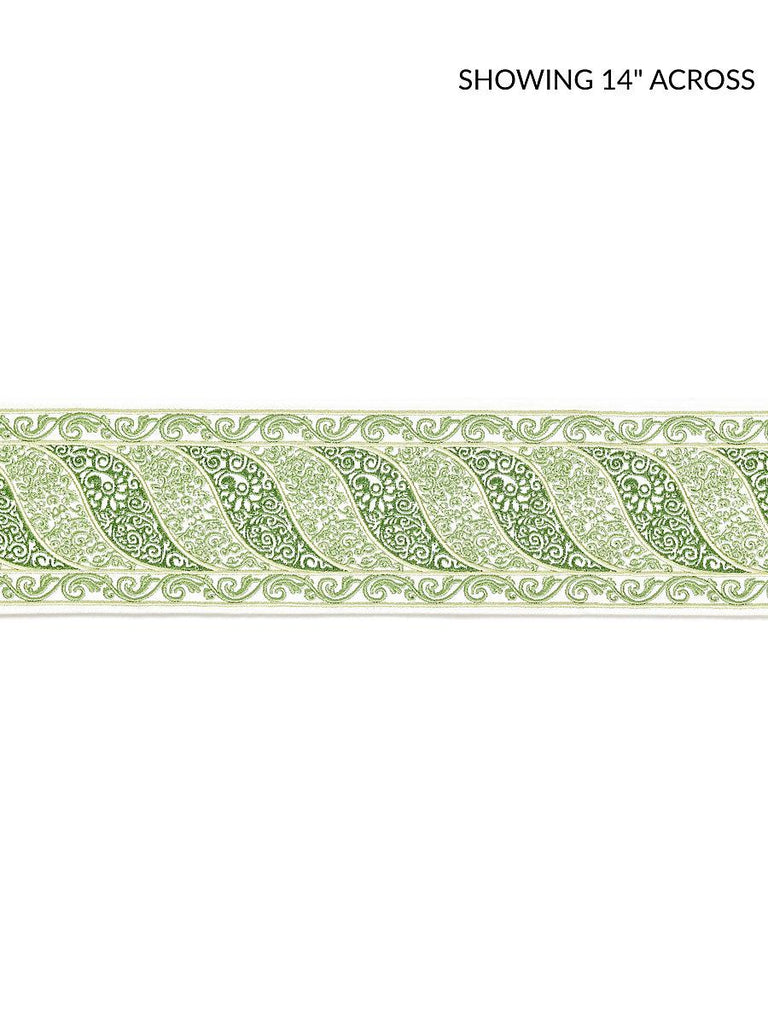 Scalamandre Paisley Embroidered Tape Meadow Trim