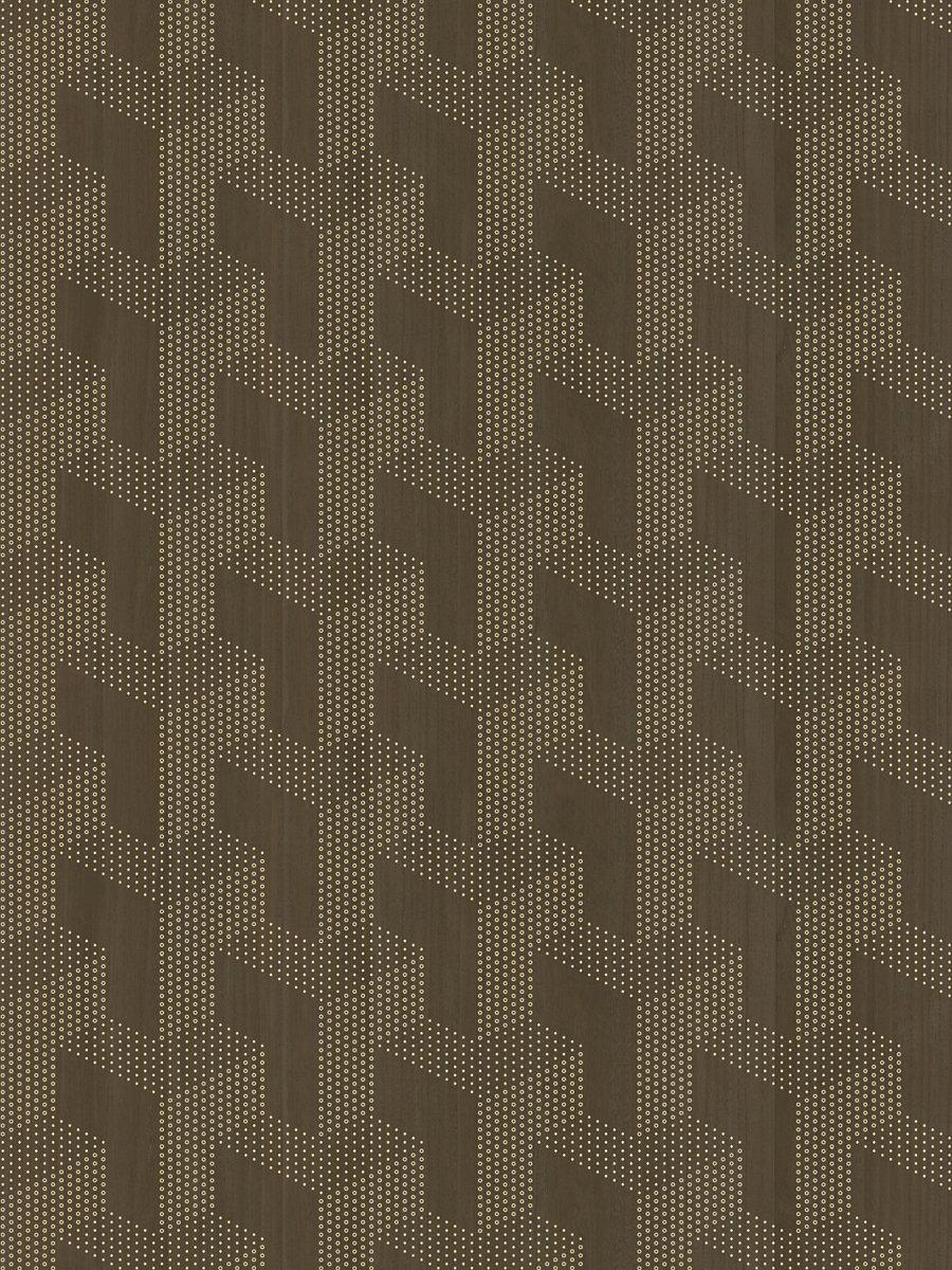 Scalamandre Tenor Walnut Wallpaper