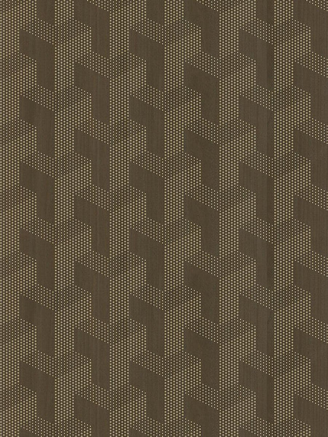 Scalamandre Tenor Walnut Wallpaper