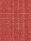 Scalamandre Vibrato Laquer Red Wallpaper