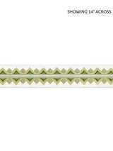 Scalamandre Flamme Embroidered Tape Jade Trim