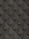 Scalamandre Stanza Charcoal Wallpaper