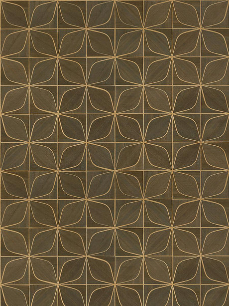 Scalamandre Melody Hazelnut Wallpaper