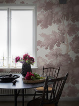 Scalamandre Raphael Forest | Mural Blush Wallpaper
