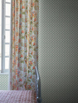 Scalamandre Beata Moss Green Wallpaper