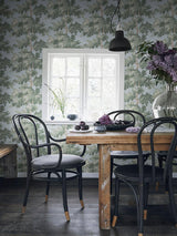 Scalamandre Raphael Sky Blue Wallpaper