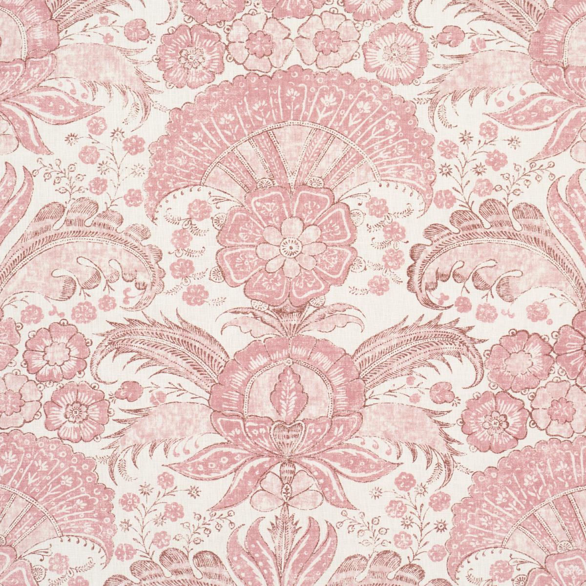 Schumacher Calicut Blush Fabric
