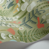 Borastapeter Hoppmosse Sage Wallpaper