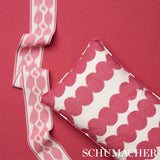 Schumacher Full Circle Fuchsia Fabric