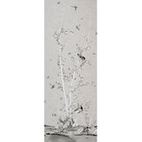 Schumacher Brighton Pavilion Panel Black & White Fabric