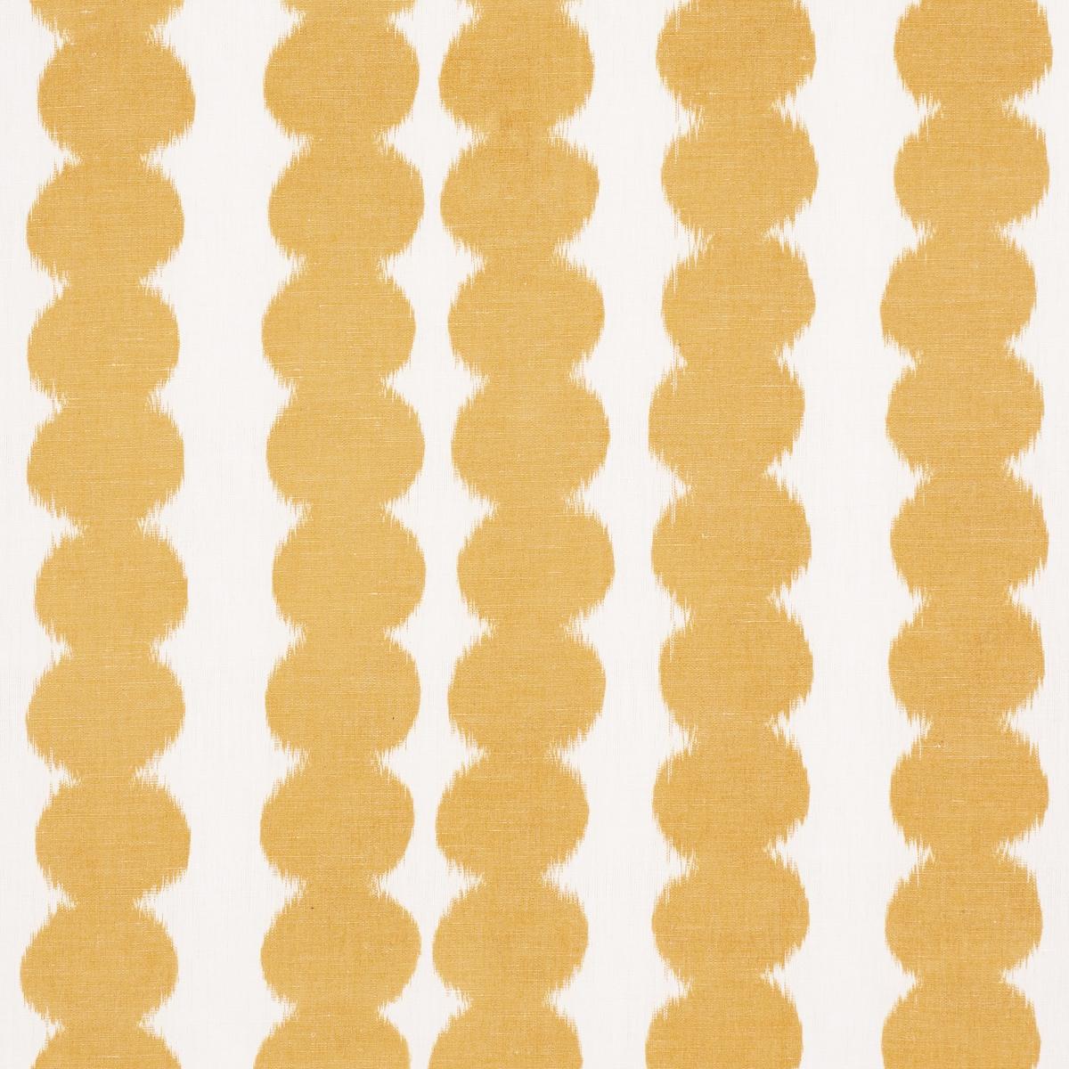 Schumacher Full Circle Saffron Fabric