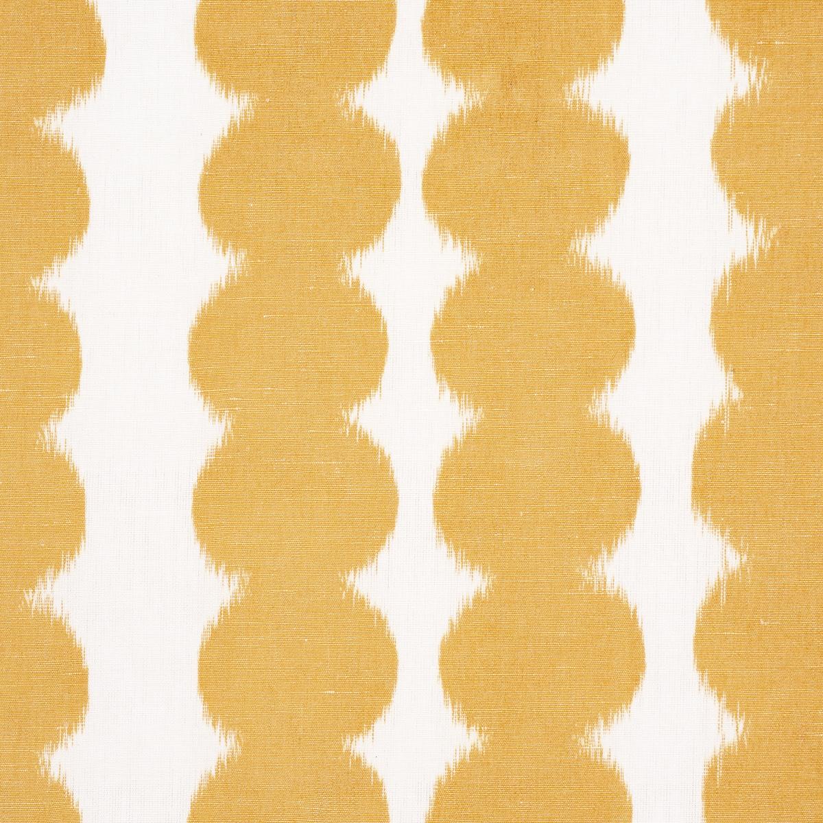 Schumacher Full Circle Saffron Fabric