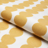 Schumacher Full Circle Saffron Fabric