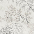 Schumacher Mori Sheer Neutral Fabric