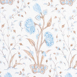 Schumacher Khilana Floral Sky Fabric