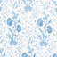 Schumacher Khilana Floral Porcelain Fabric