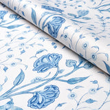 Schumacher Khilana Floral Porcelain Fabric