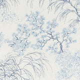 Schumacher Mori Sheer Porcelain Fabric