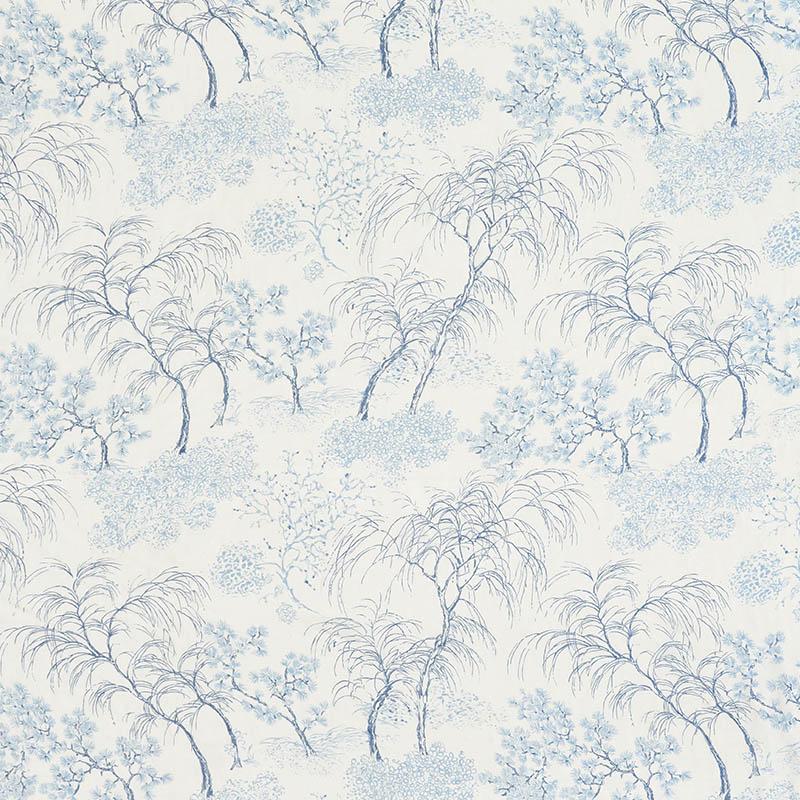 Schumacher Mori Sheer Porcelain Fabric