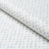 Schumacher Beatriz Handprint Sky Fabric