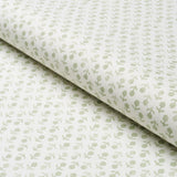 Schumacher Beatriz Handprint Sage Fabric