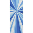 Schumacher Sunbeam Print Indoor/Outdoor Panel Horizon Blue Fabric