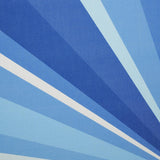 Schumacher Sunbeam Print Indoor/Outdoor Panel Horizon Blue Fabric