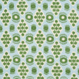 Schumacher Hamilton Ikat Blue And Leaf Fabric