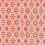 Schumacher Hamilton Ikat Pink And Tangerine Fabric