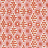 Schumacher Hamilton Ikat Pink And Tangerine Fabric