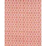 Schumacher Hamilton Ikat Pink And Tangerine Fabric