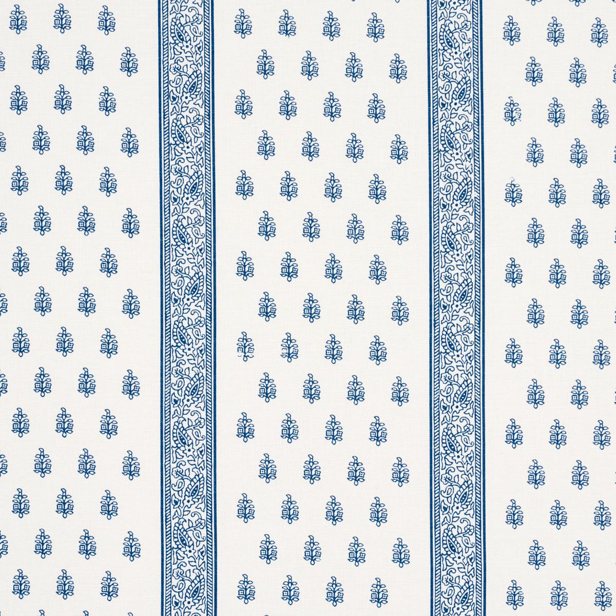 Schumacher Katsura Stripe Delft Fabric