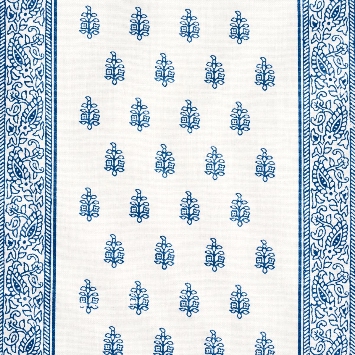 Schumacher Katsura Stripe Delft Fabric
