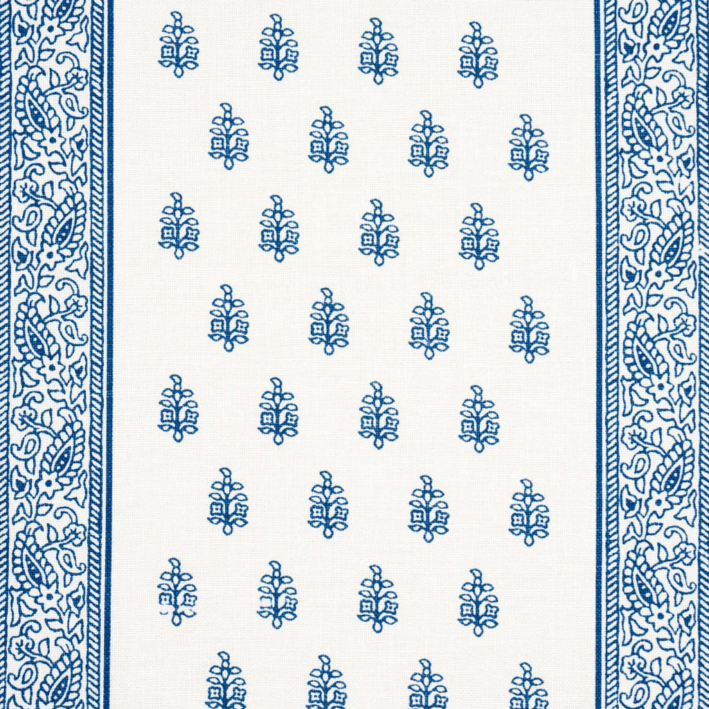 Schumacher Katsura Stripe Delft Fabric