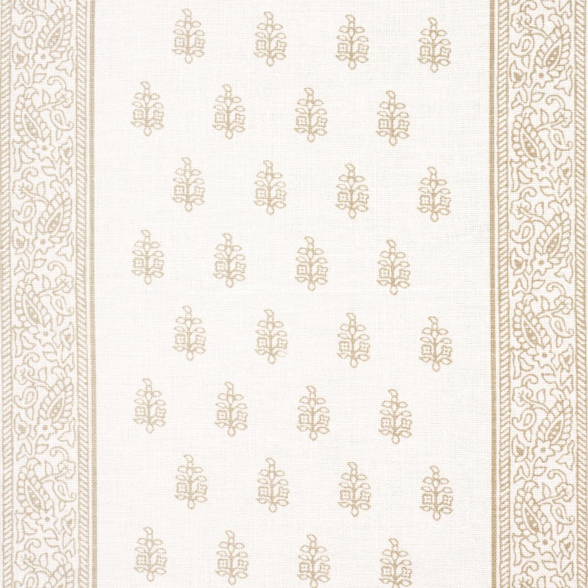 Schumacher Katsura Stripe Sand Fabric